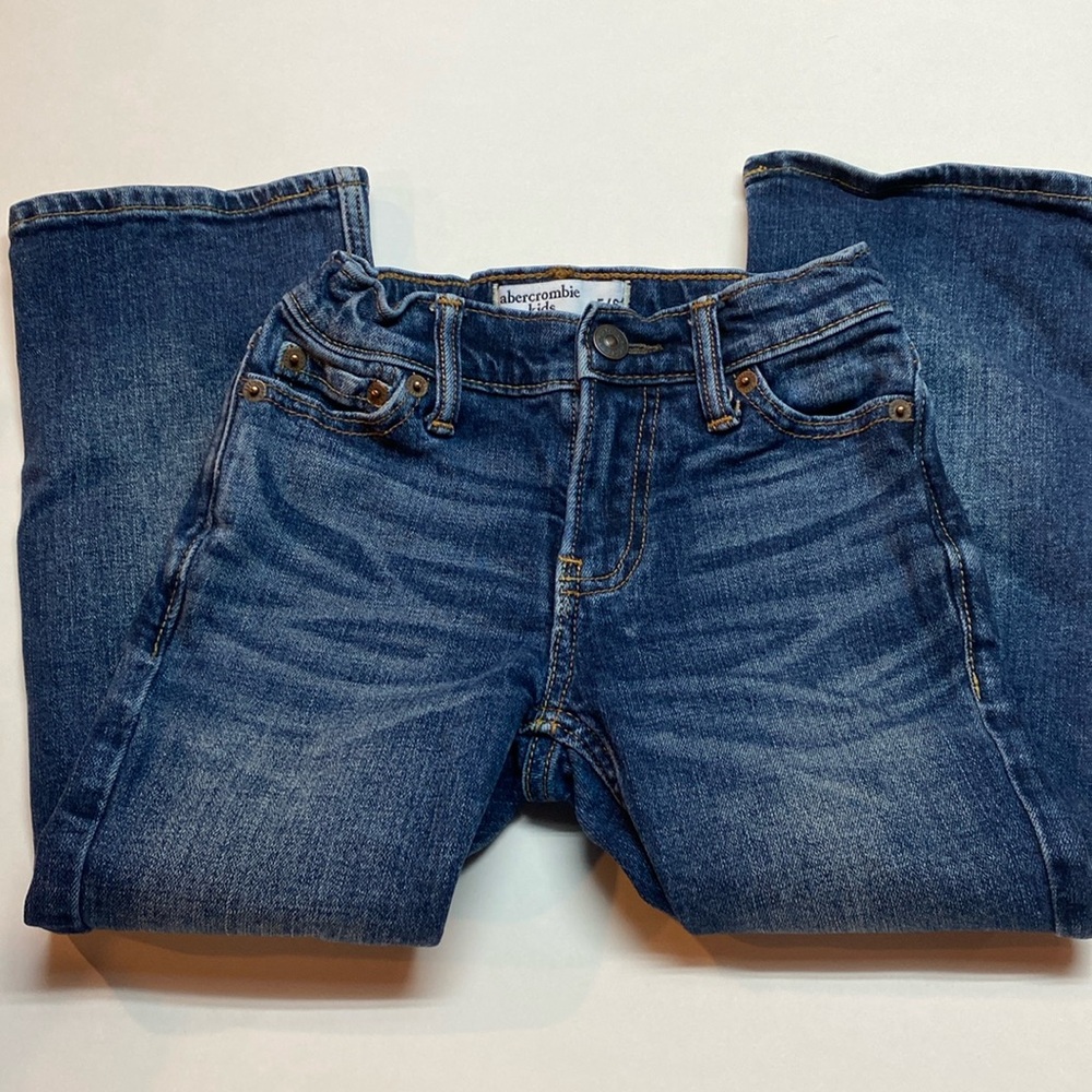 Boys Abercrombie boot cut jeans